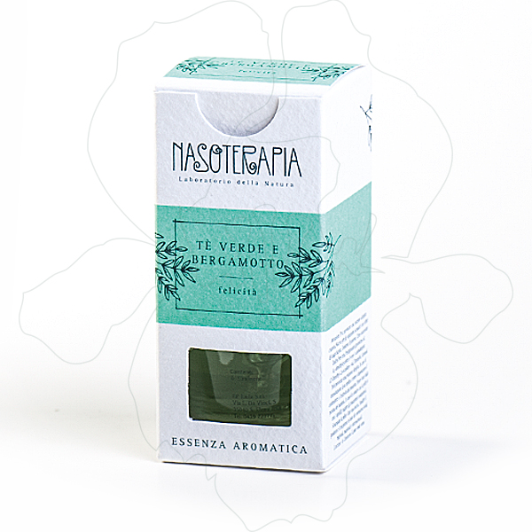 Essenza aromatica: Te verde e Bergamotto 15 ml Nasoterapia