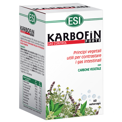 Karbonfin  Gas control 60 naturcaps