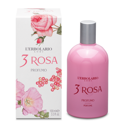 3 rosa profumo l'Erbolario 100 ml