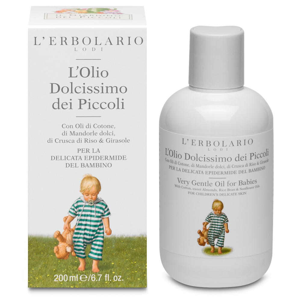 Un olio delicato adatto all’epidermide del bambino