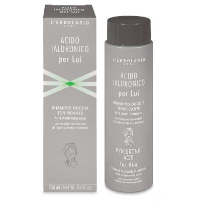 shampoo doccia acido ialuronico per lui