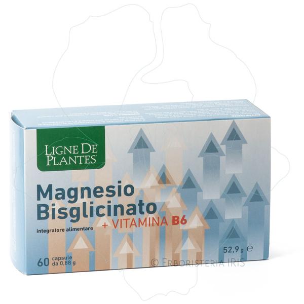 magnesio bisglicinato vitamina B6 capsule ligne de plantes integratore alimentare iriserboristeria 800x800
