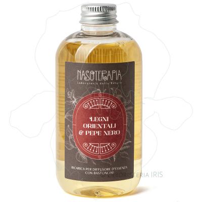 legni orientali pepe.nero ricarica fragranza botanica per diffusore di essenza con bastoncini nasoterapia iriserboristeria 800x800