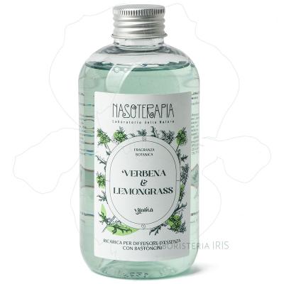 verbena lemongrass vitalita ricarica fragranza botanica per diffusore di essenza con bastoncini nasoterapia iriserboristeria 800x800