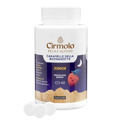 Caramelle della buona notte al cirmolo per bambini