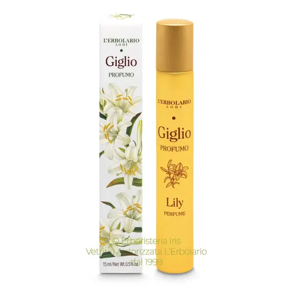 profumo 15 ml linea giglio erbolario iriserboristeria