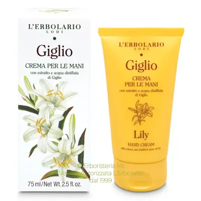 crema mani linea giglio erbolario iriserboristeria