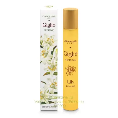 profumo 15 ml linea giglio erbolario iriserboristeria