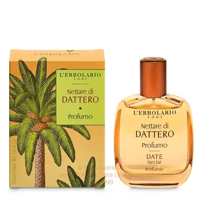 profumo 50ml linea nettare di dattero erbolario iriserboristeria