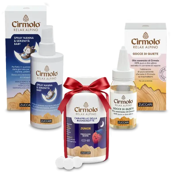 offerta zuccari spray nanna serenita baby gocce di quiete omaggio regalo caramelle della buona notte