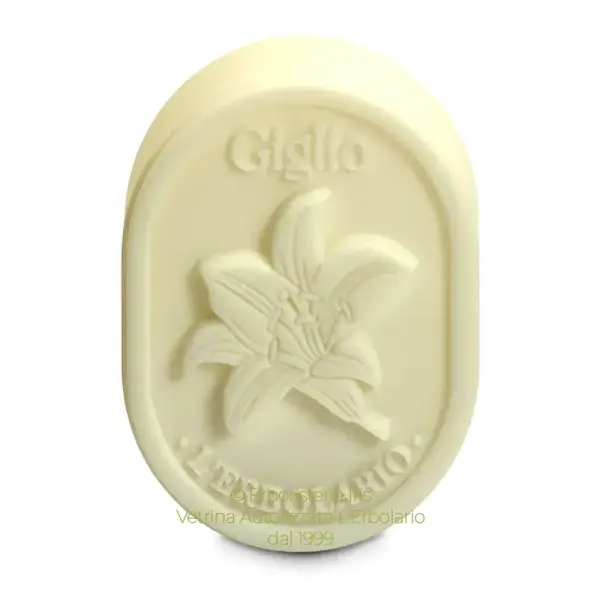 sapone solido profumato linea giglio erbolario iriserboristeria