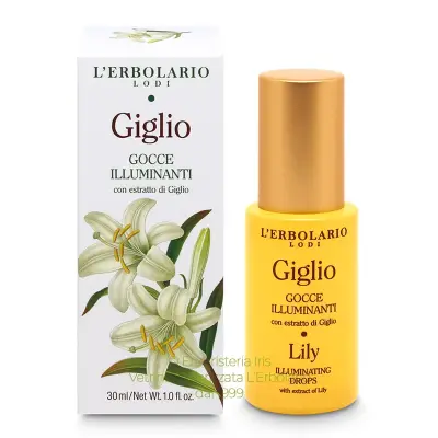 gocce illuminanti 1 linea giglio erbolario iriserboristeria